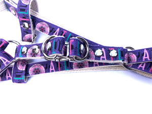 ATL Dog Harness {Purple Sky}