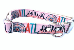 Atlanta Ferris Wheel Dog Collar {Cotton Candy}