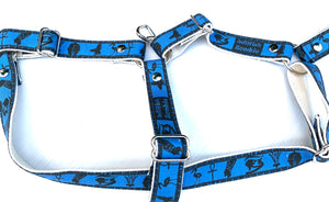 Egyptian Dog Harness {Blue}